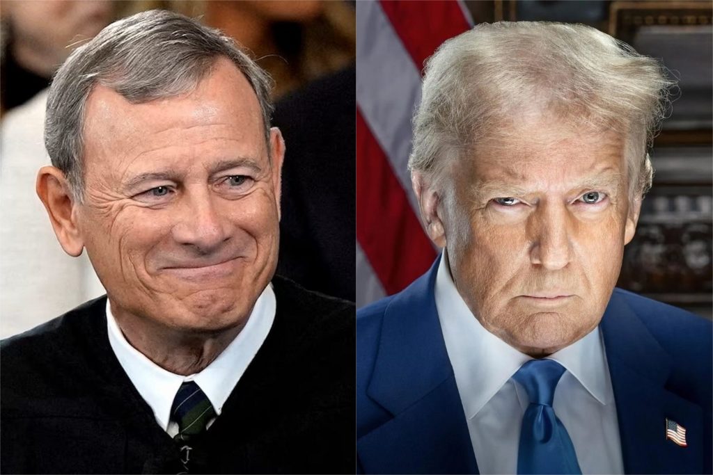 Donald Trump and John Roberts: Two titans and a US judiciary under pressure